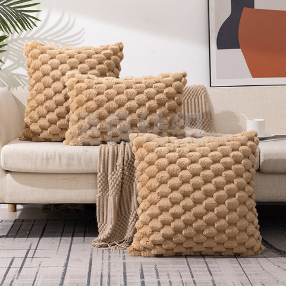 FluweelZacht Kussenhoes – Ultrazachte Pluche Hoes voor Bank of Bed