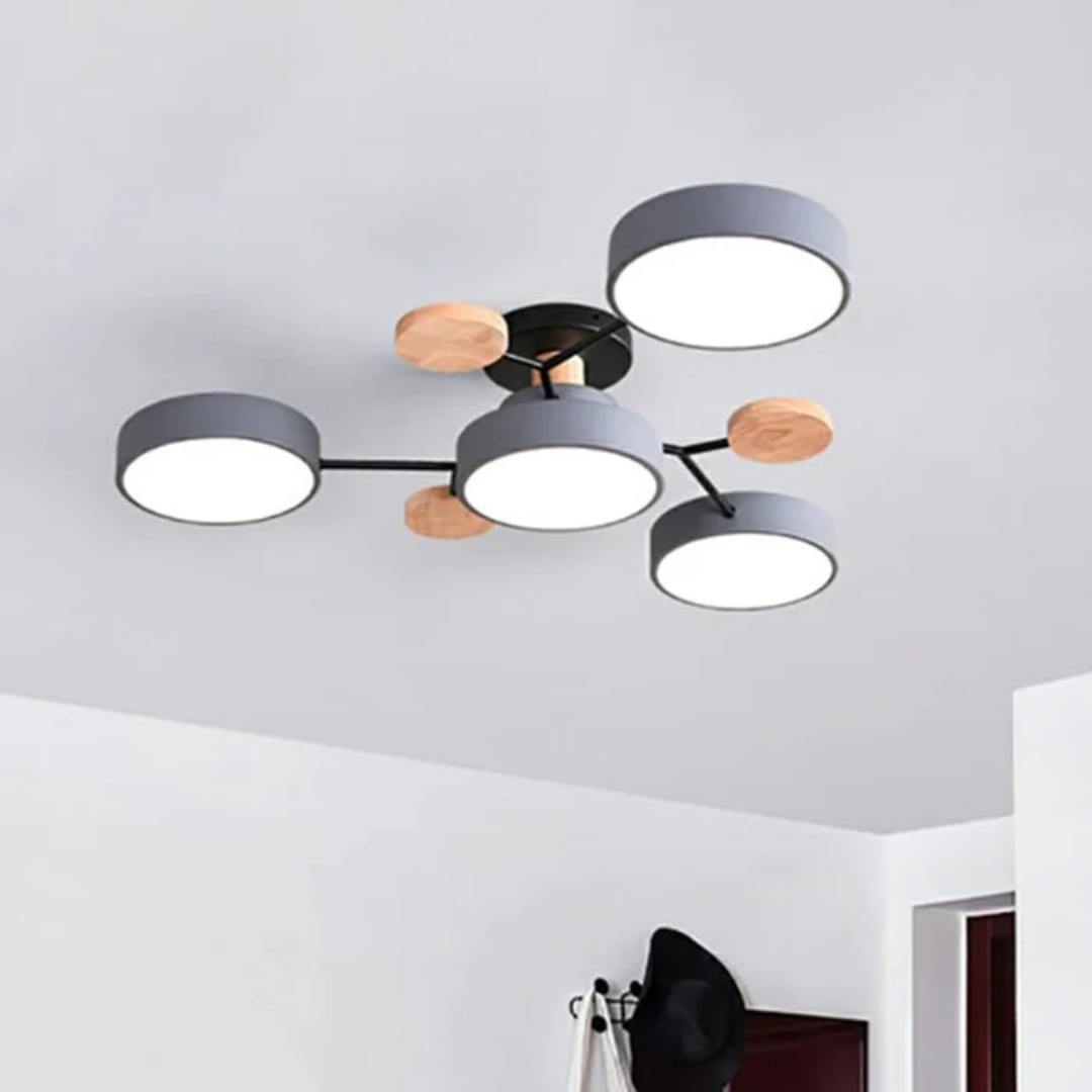 Plafondlamp Luxova – Moderne LED Plafonniere met Strak Design