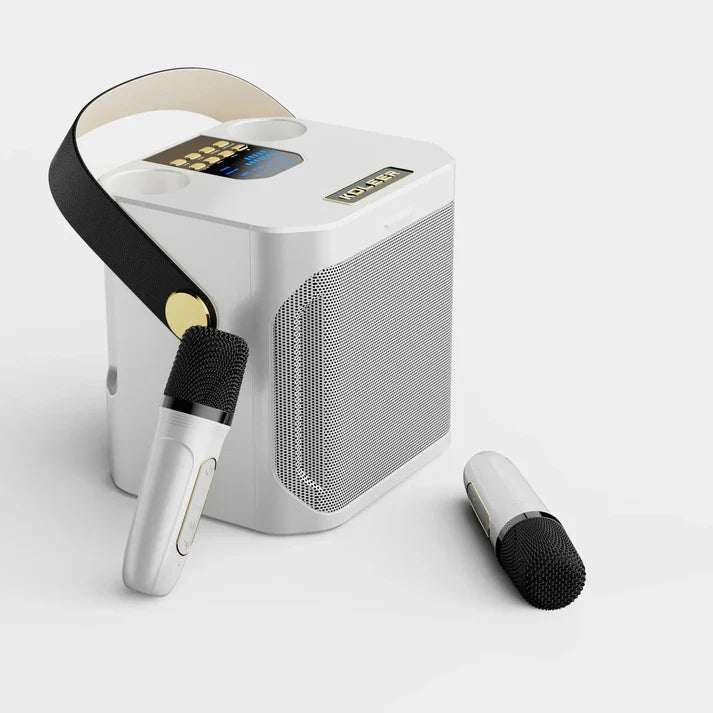 SoundJoy Karaoke Luidspreker – Draagbare Bluetooth Boombox met 360 Surround