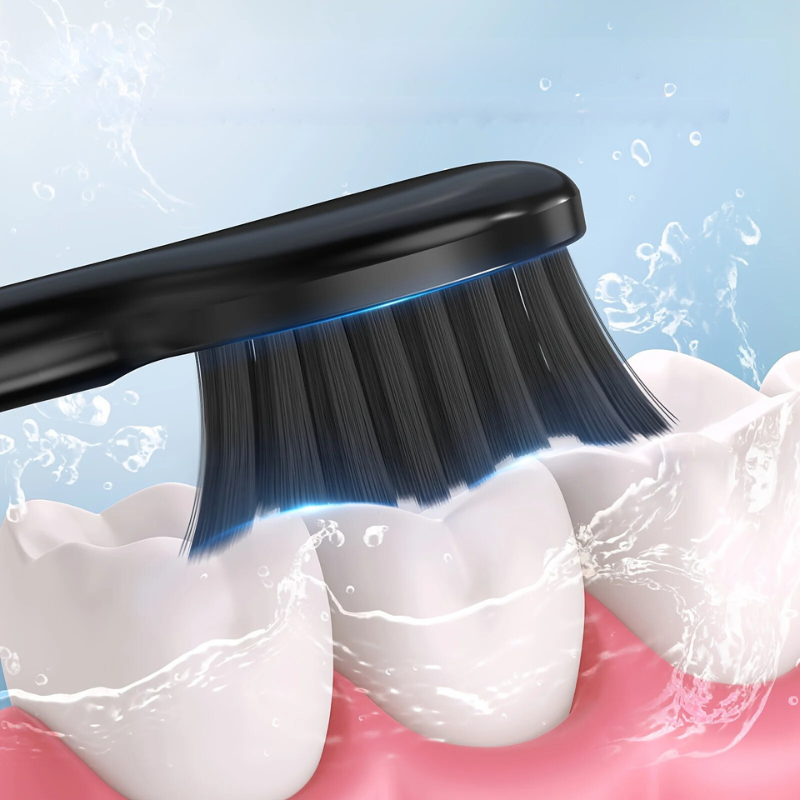 GlowSmile Sonic Tandenborstel – Oplaadbaar met 5 Modi en 8 Opzetborstels
