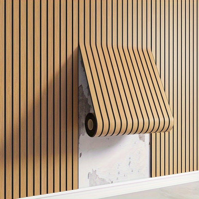 HoutLook Wandpanelen – Zelfklevende 3D PVC Muurbekleding voor Snel Woneffect