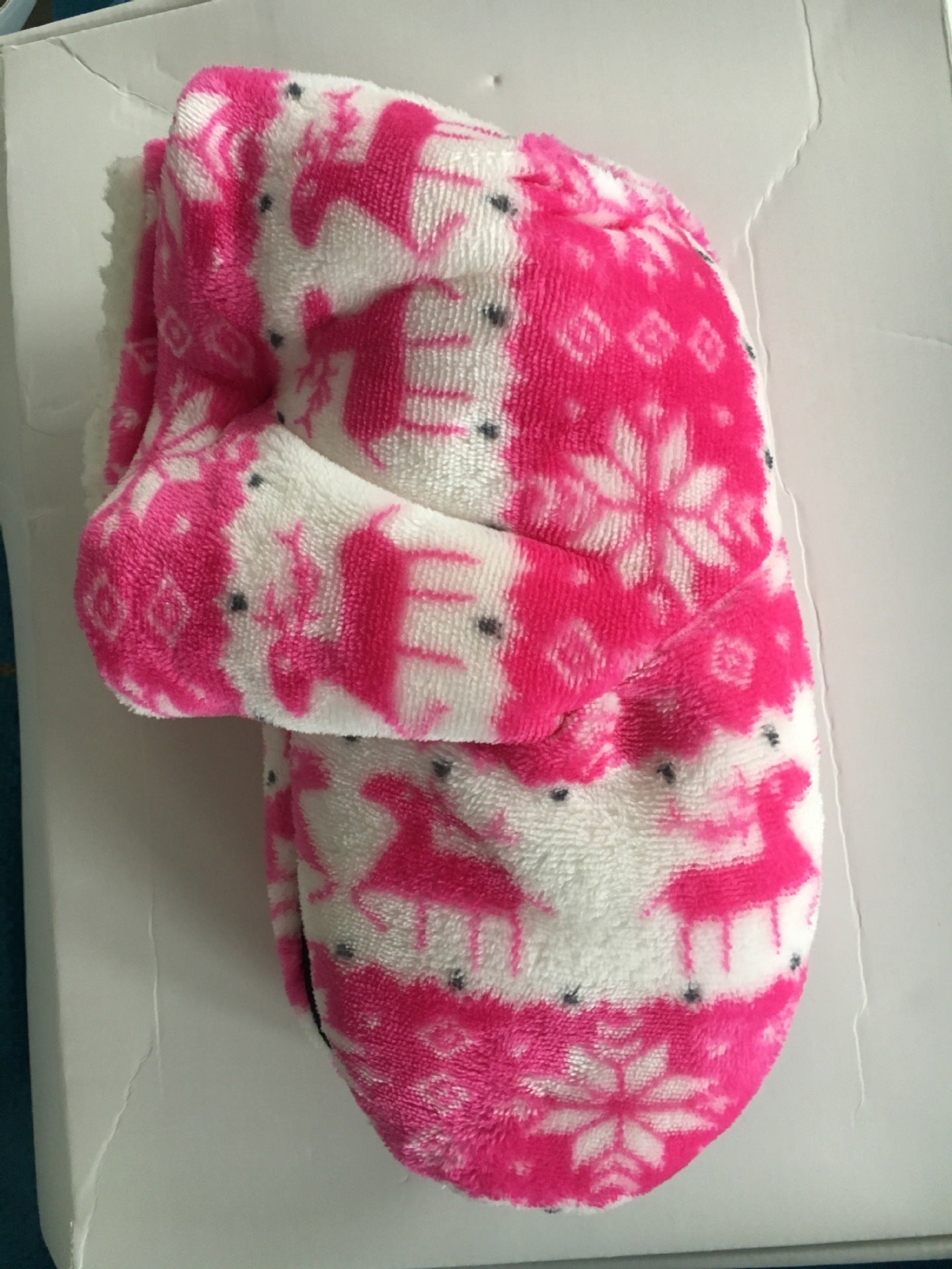 Warme Kerst Huissloffen van Koraal Fleece