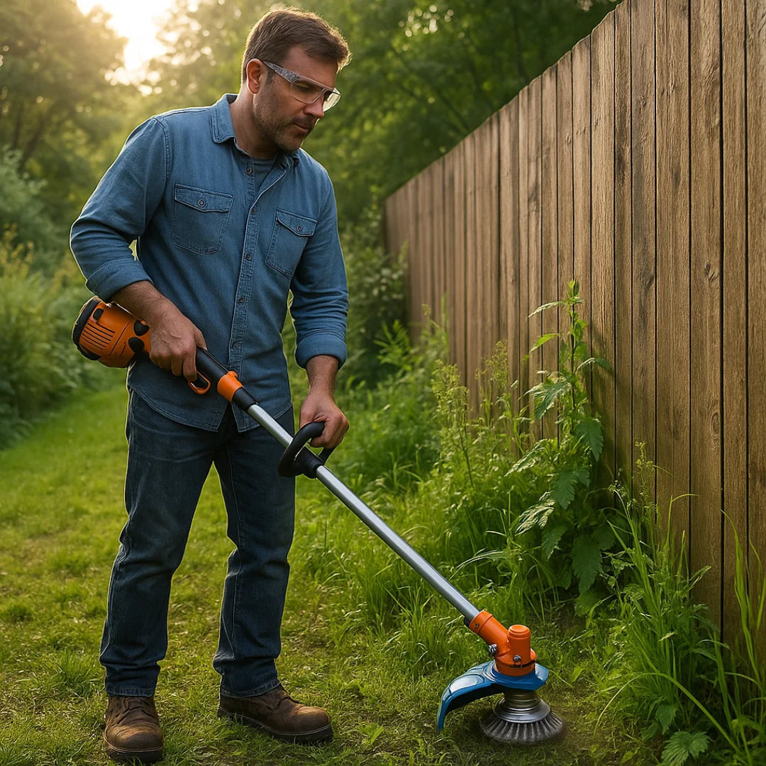 GrasSnij TurboKop – Universele 6-Mes Onkruidborstel voor Trimmers