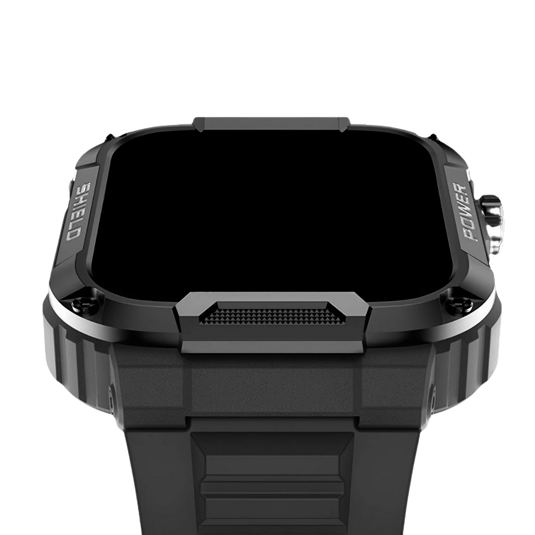 IronPulse X1 Robuuste Smartwatch – Schokbestendig, Waterdicht & Gezondheidsmonitor