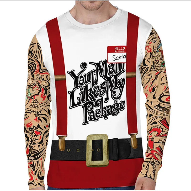 Kersttrui met Humoristische Print – Warme Comfy Wintertrui – Holiday Havoc