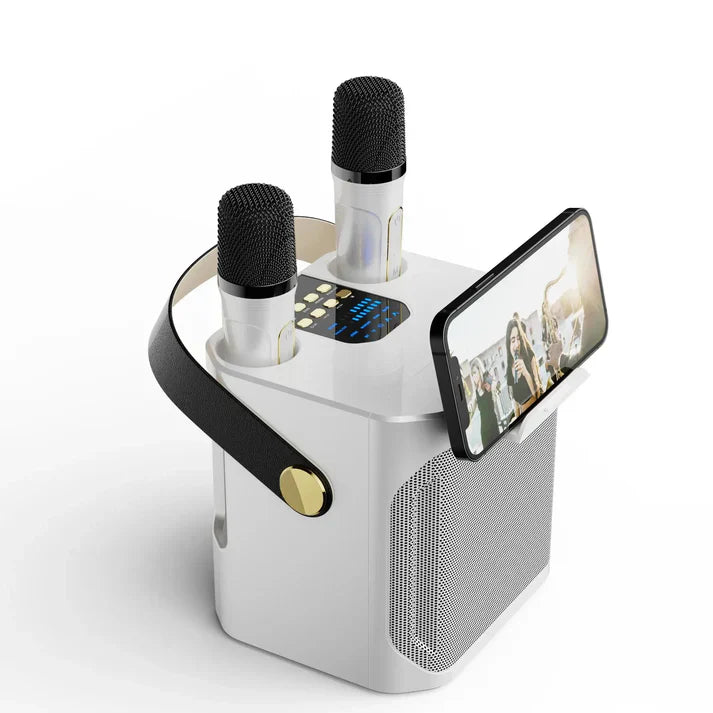SoundJoy Karaoke Luidspreker – Draagbare Bluetooth Boombox met 360 Surround