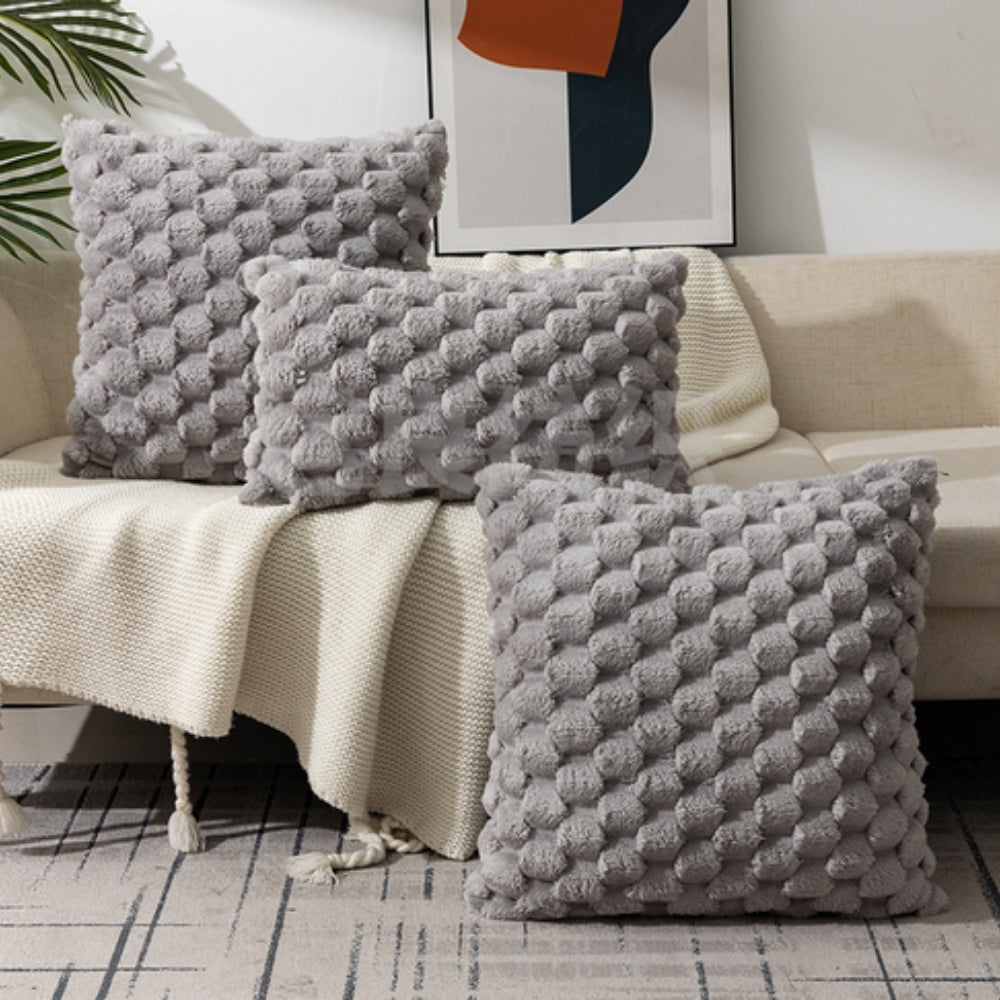FluweelZacht Kussenhoes – Ultrazachte Pluche Hoes voor Bank of Bed