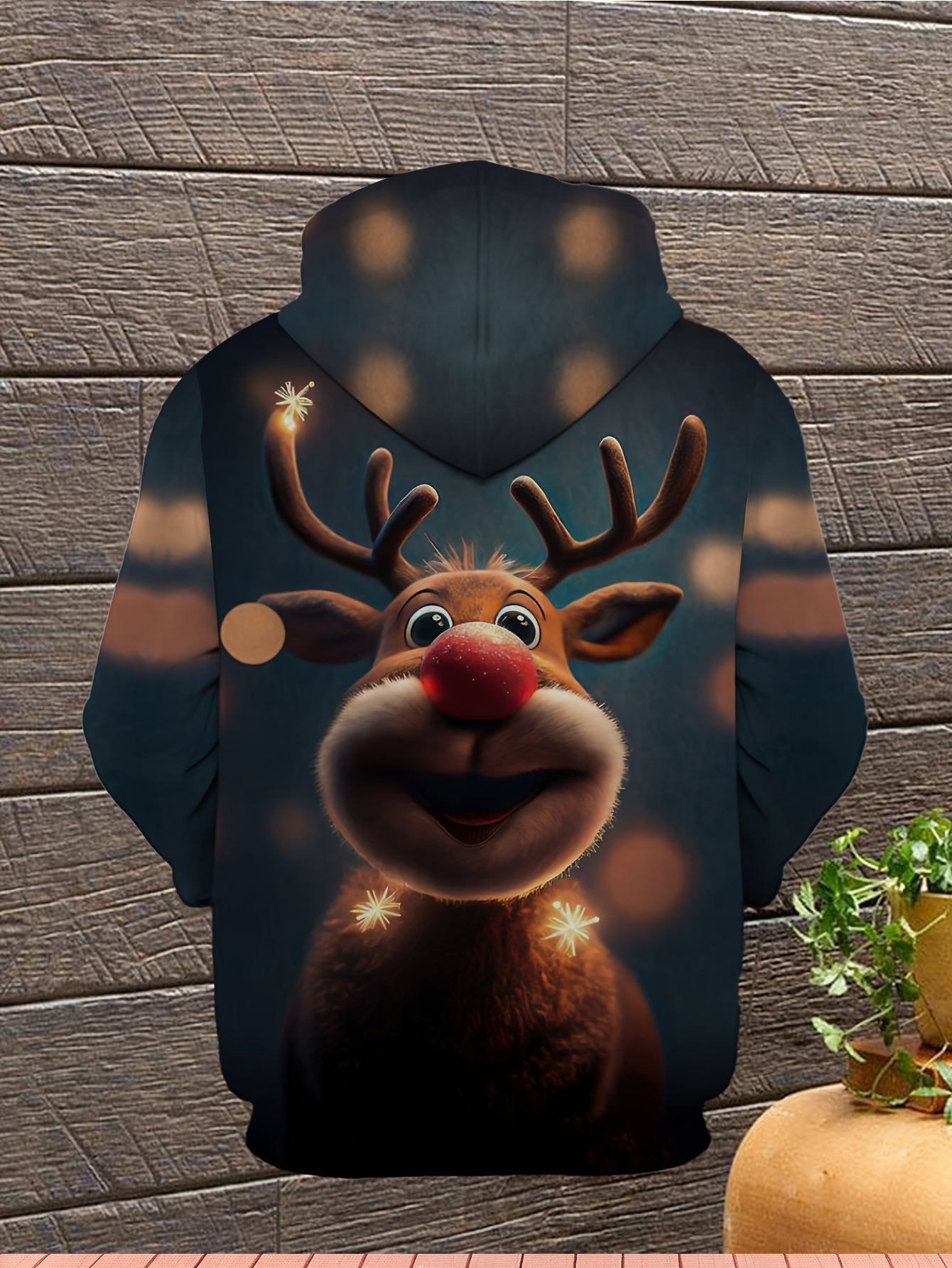 RendierJoy Hoodie – Warme en Vrolijke Hoodie met Rendierontwerp voor de Feestdagen