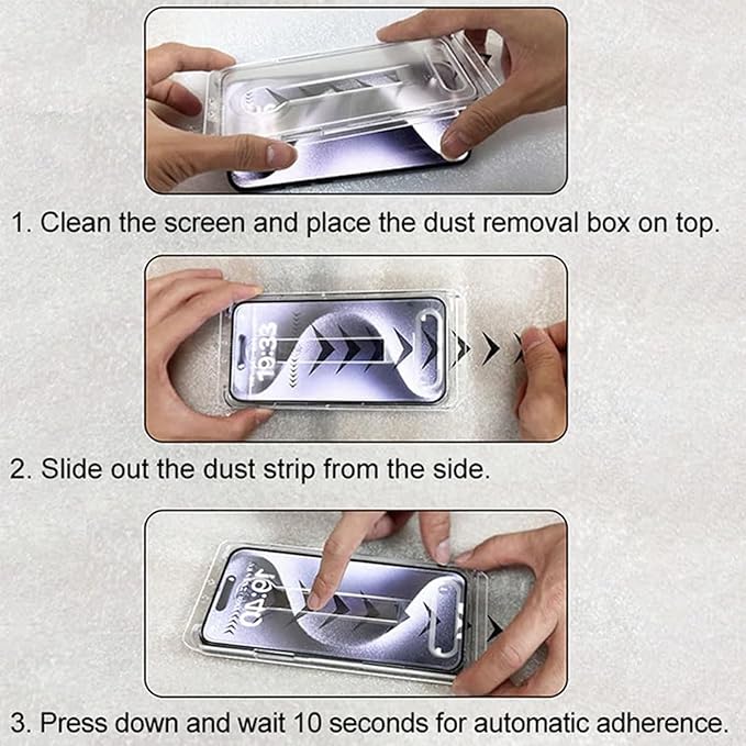 iShield Privacy – 3-in-1 Privacy Glasfolie voor iPhone