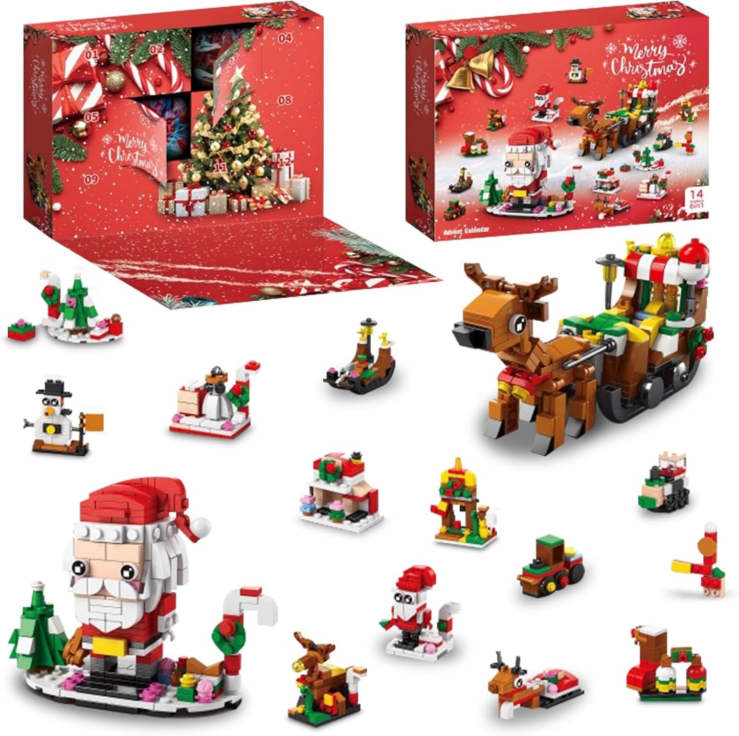 Bouwplezier Adventskalender 2025 – 24 Dagen Creatief Speelplezier