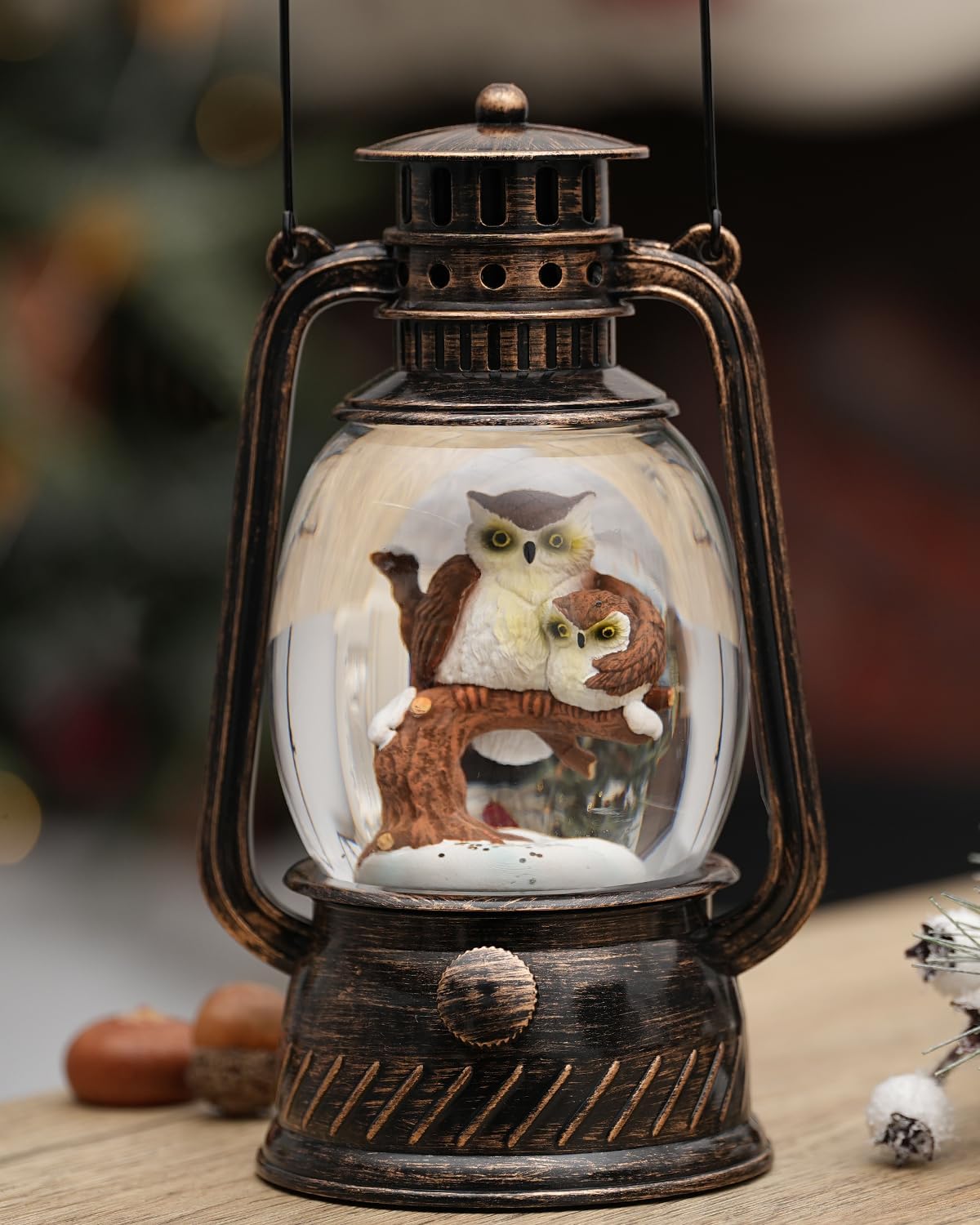 Herfstglans Decoratieve Lamp met Pompoenen – Warm LED-licht en 6-uurs Timer