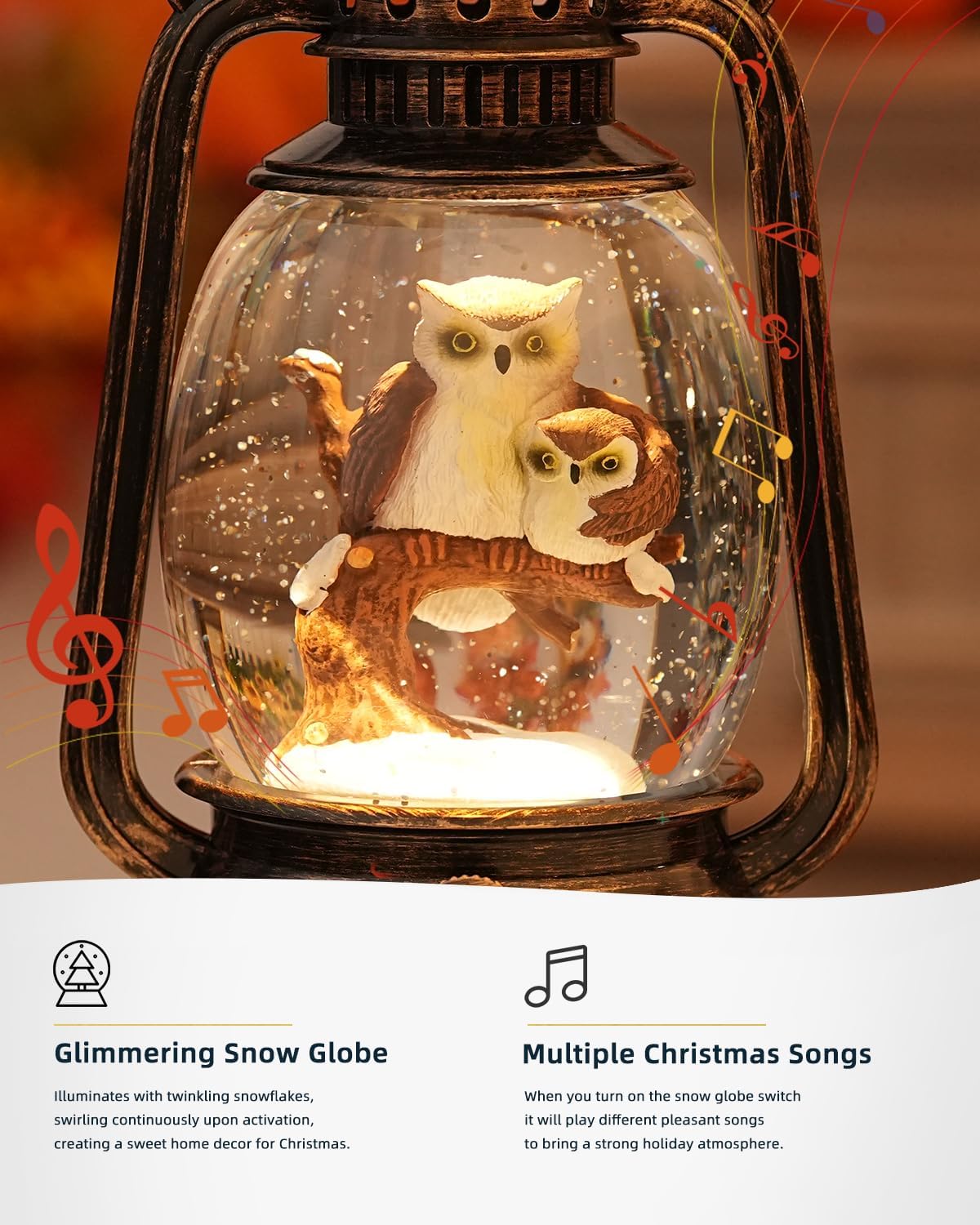 Herfstglans Decoratieve Lamp met Pompoenen – Warm LED-licht en 6-uurs Timer