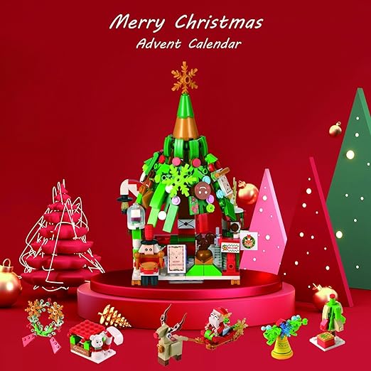 Bouwplezier Adventskalender 2025 – 24 Dagen Creatief Speelplezier