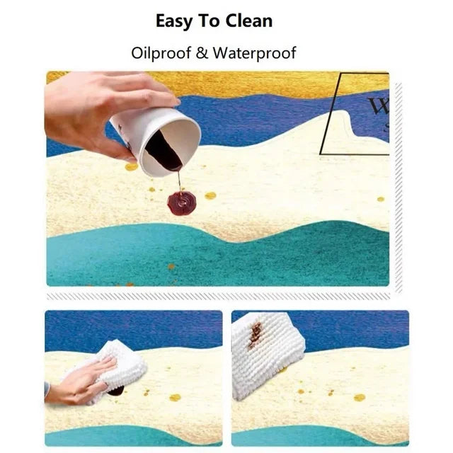 Antislip Vloerkleed SoftGrip – Absorberend Wasbaar Tapijt voor Elke Ruimte