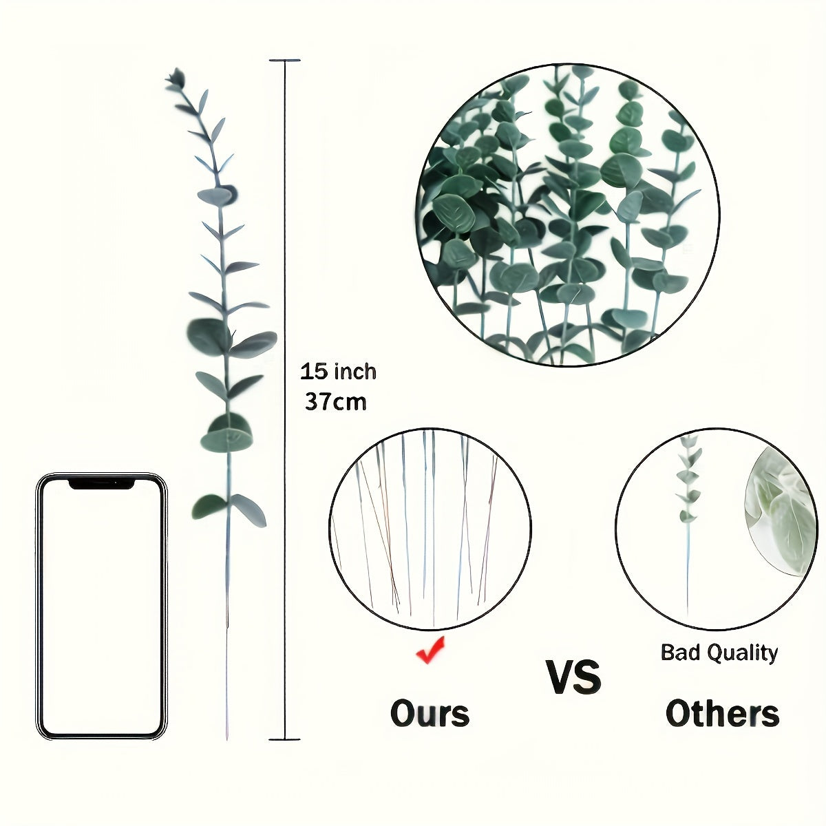 LenteEuca Kunst Eucalyptus – Decoratief Tafelstuk voor Beterschap of Chanoeka