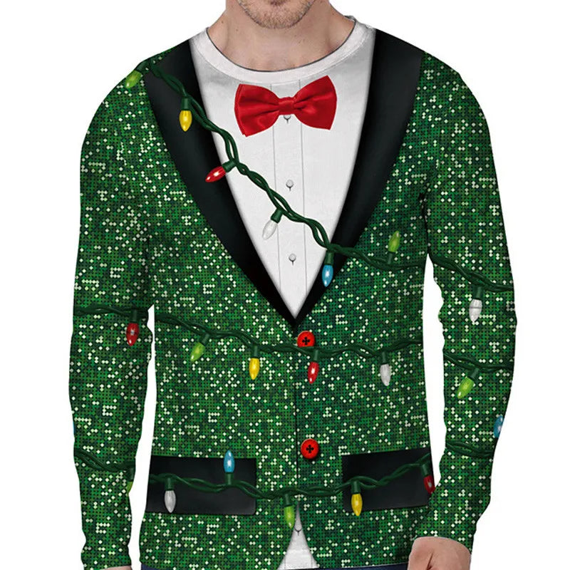 Kersttrui met Humoristische Print – Warme Comfy Wintertrui – Holiday Havoc