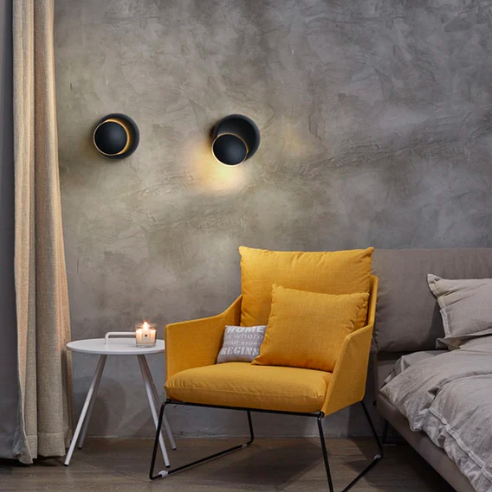 ZenLicht Wandlamp – Minimalistische Draaibare Muurverlichting in Japans Design