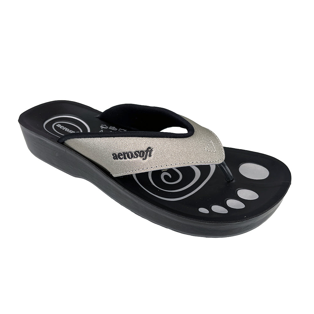 FlexiLoop Dames Sandaal – Lichtgewicht Ergonomische Sandaal met Schokabsorberende Zool