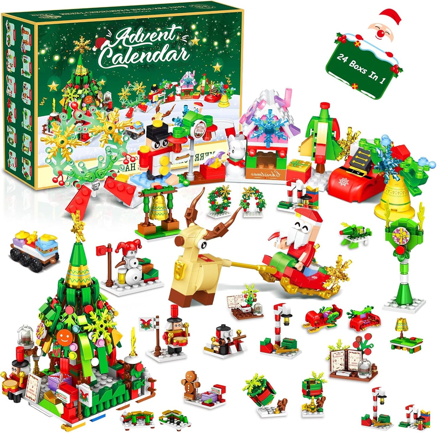 Bouwplezier Adventskalender 2025 – 24 Dagen Creatief Speelplezier
