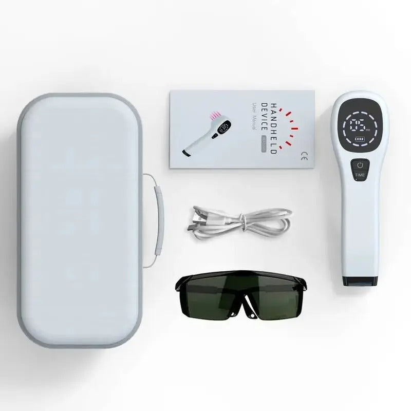 Draagbaar Roodlichttherapie Apparaat met 808nm & 650nm voor Pijnverlichting en Herstel