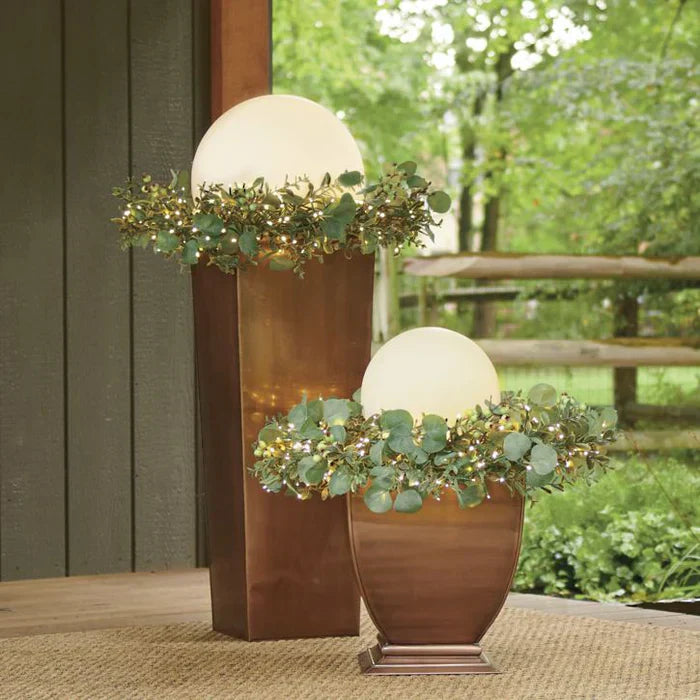 AuraKleur tuinbol LED-verlichting – 16 kleuren – Draadloos, weerbestendig en sfeervol voor tuin, terras en feest