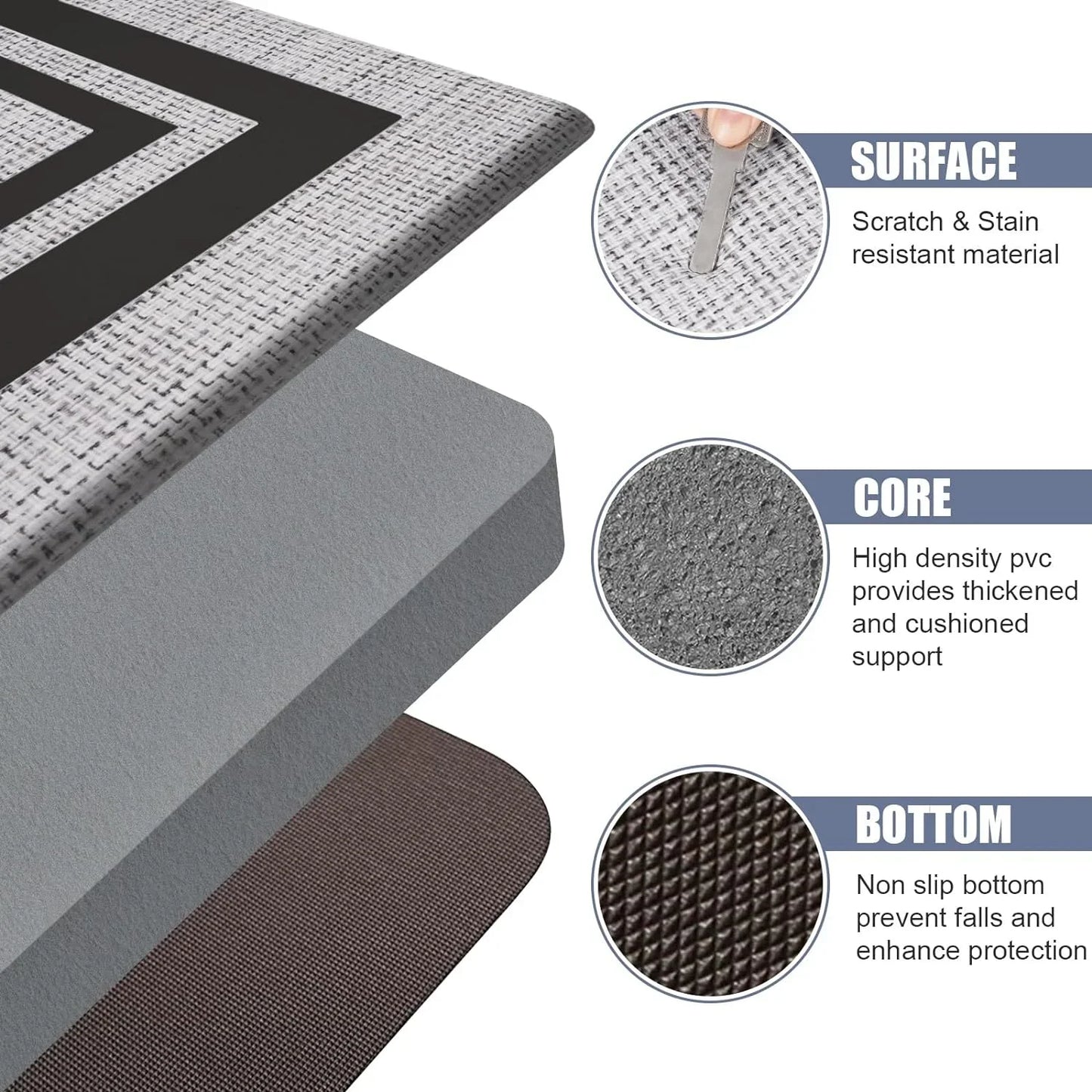 Antislip Vloerkleed SoftGrip – Absorberend Wasbaar Tapijt voor Elke Ruimte