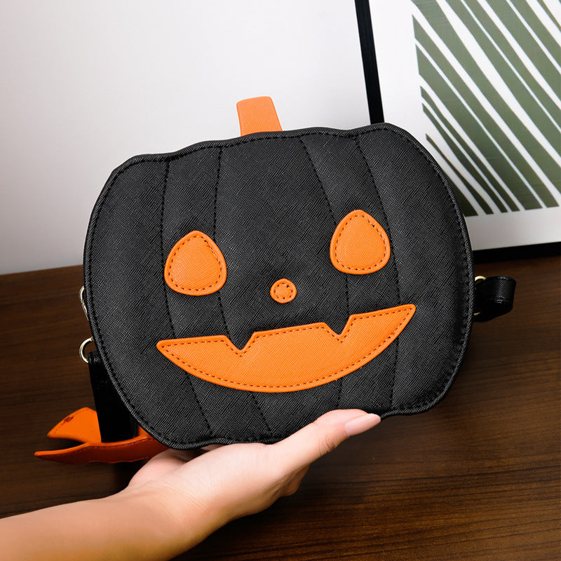 Halloween Messenger Bag – Minimalistische Schoudertas in Effen Kleuren