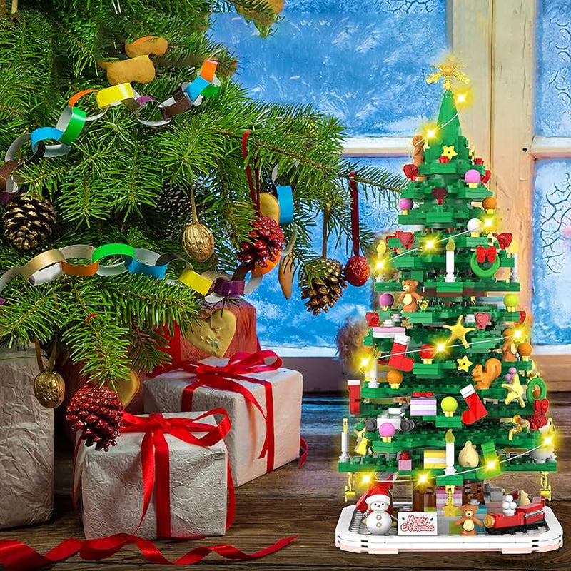 Kerstboom Bouw Adventskalender 2025 – Uniek Doe-Het-Zelf Kerstdecoratiepakket