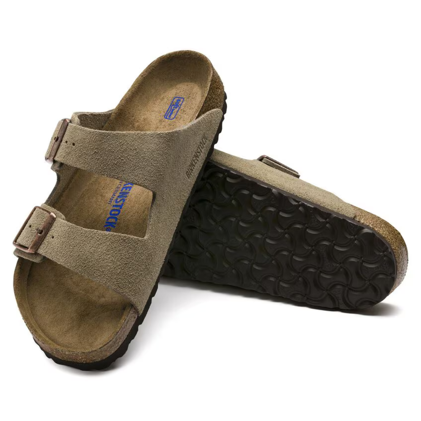 Tauviva suède comfortsandalen – Ergonomisch voetbed & verstelbare banden voor zomercomfort