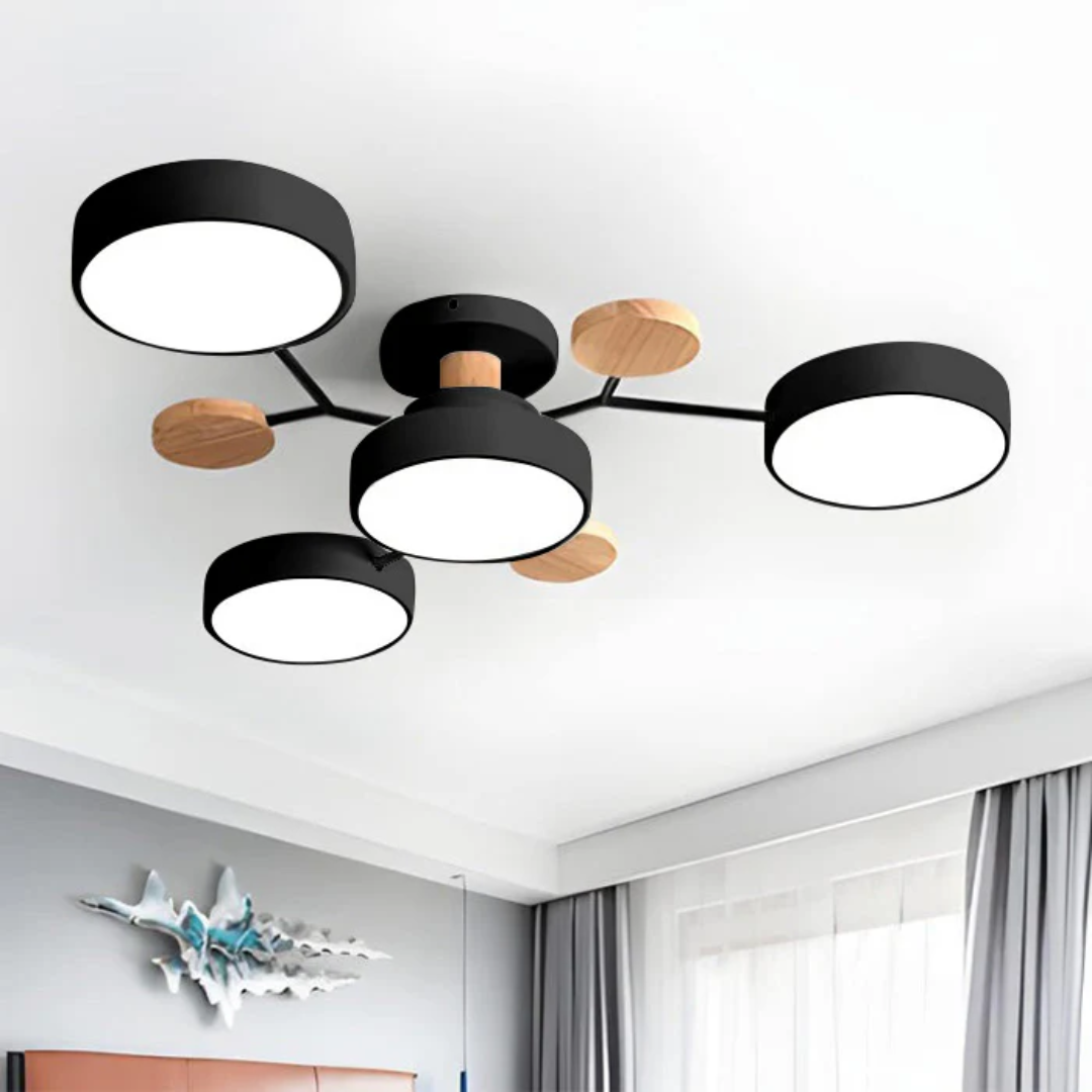 Plafondlamp Luxova – Moderne LED Plafonniere met Strak Design