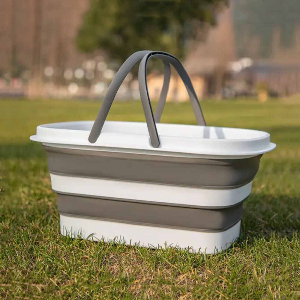 Opvouwbare Ultra Flex Multi-Use Mand – Voor Kamperen, BBQ en Huishoudelijk Gebruik