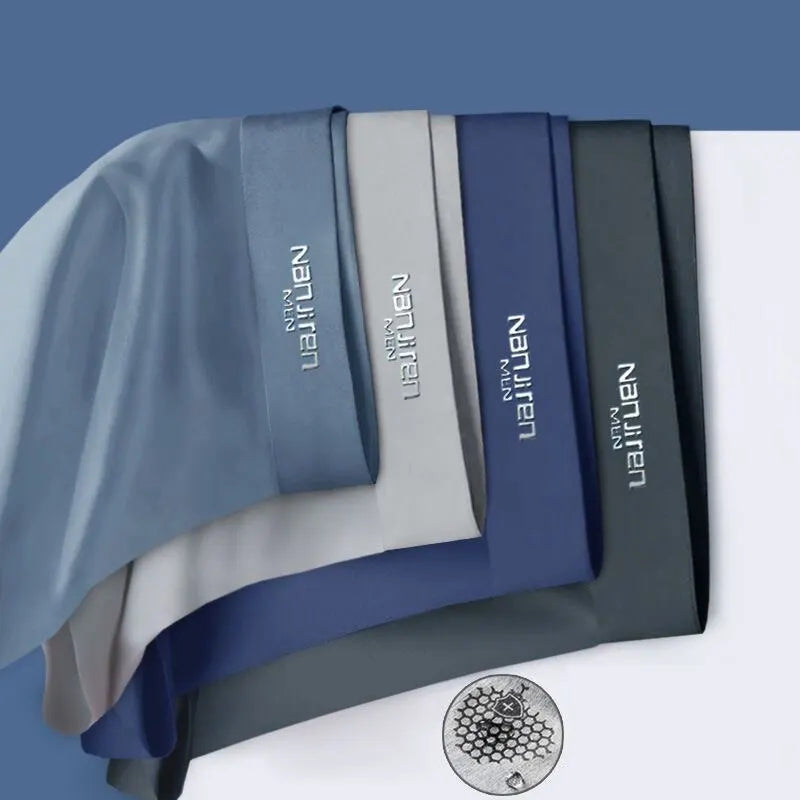 CoolSilk 4-Delige Ice Silk Boxershorts met Grafeentechnologie