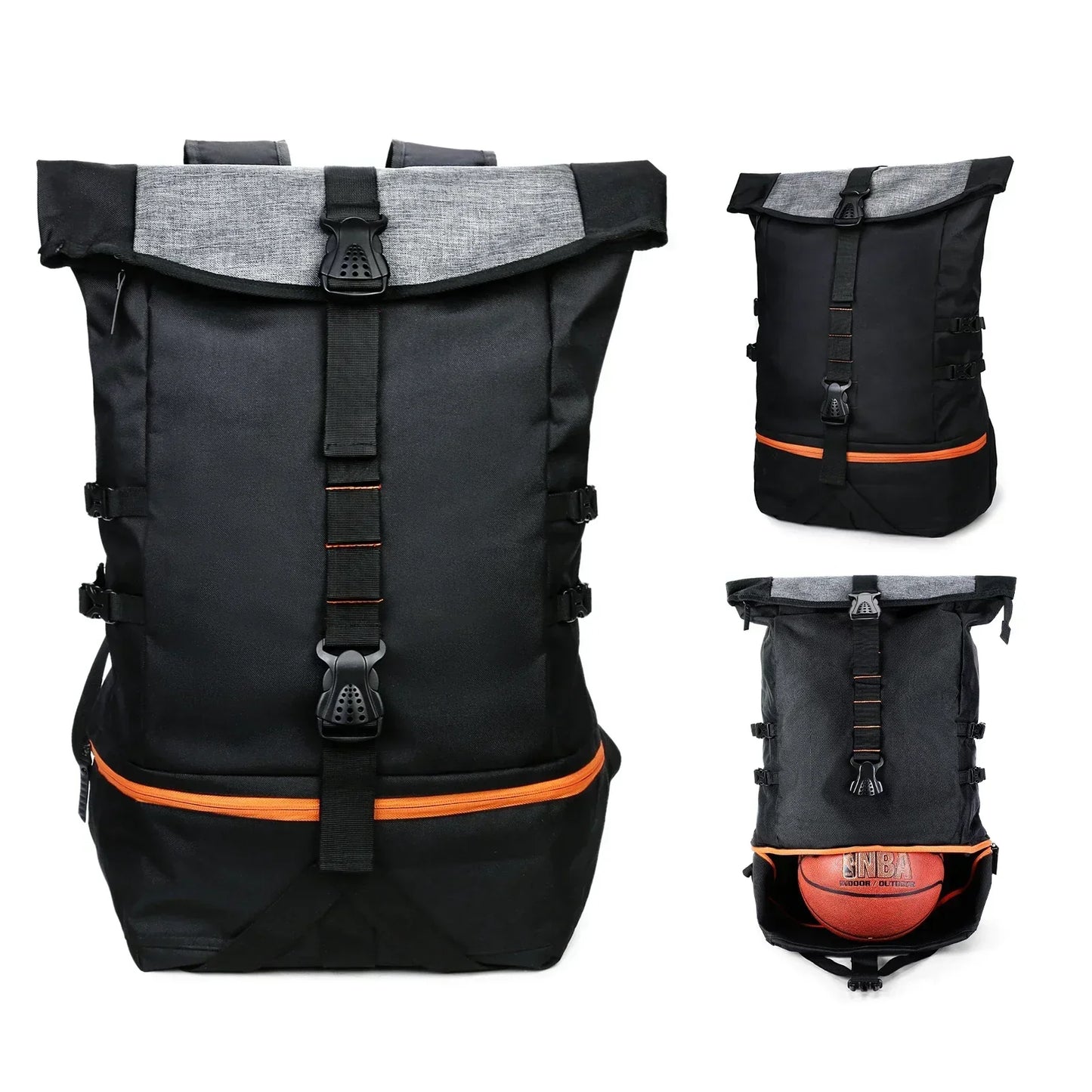SportGear Rugzak met Ballenvak en Schoenenvak – 35L Softback