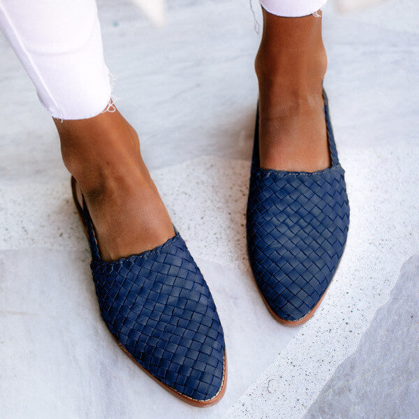 Anja - Elegante en Ademend Platte Schoenen