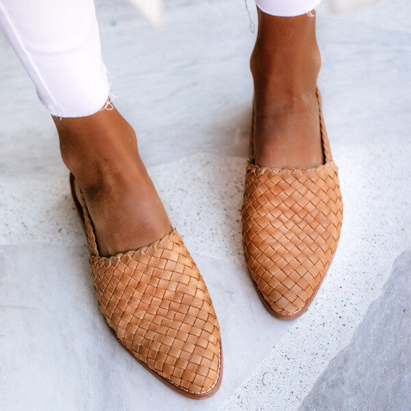 Anja - Elegante en Ademend Platte Schoenen