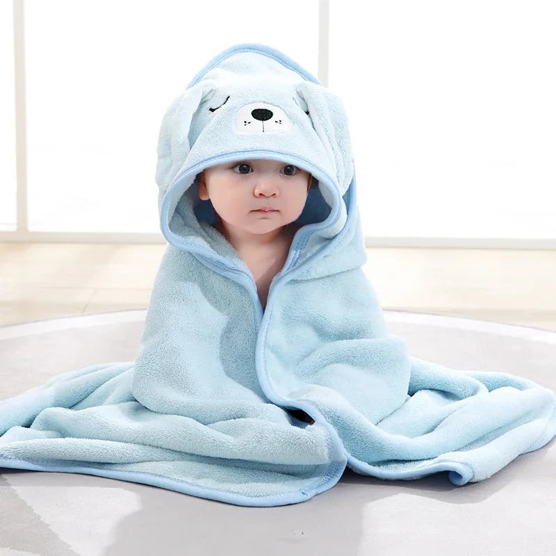 Bartje | Schattige Baby Badhanddoek en Badjas