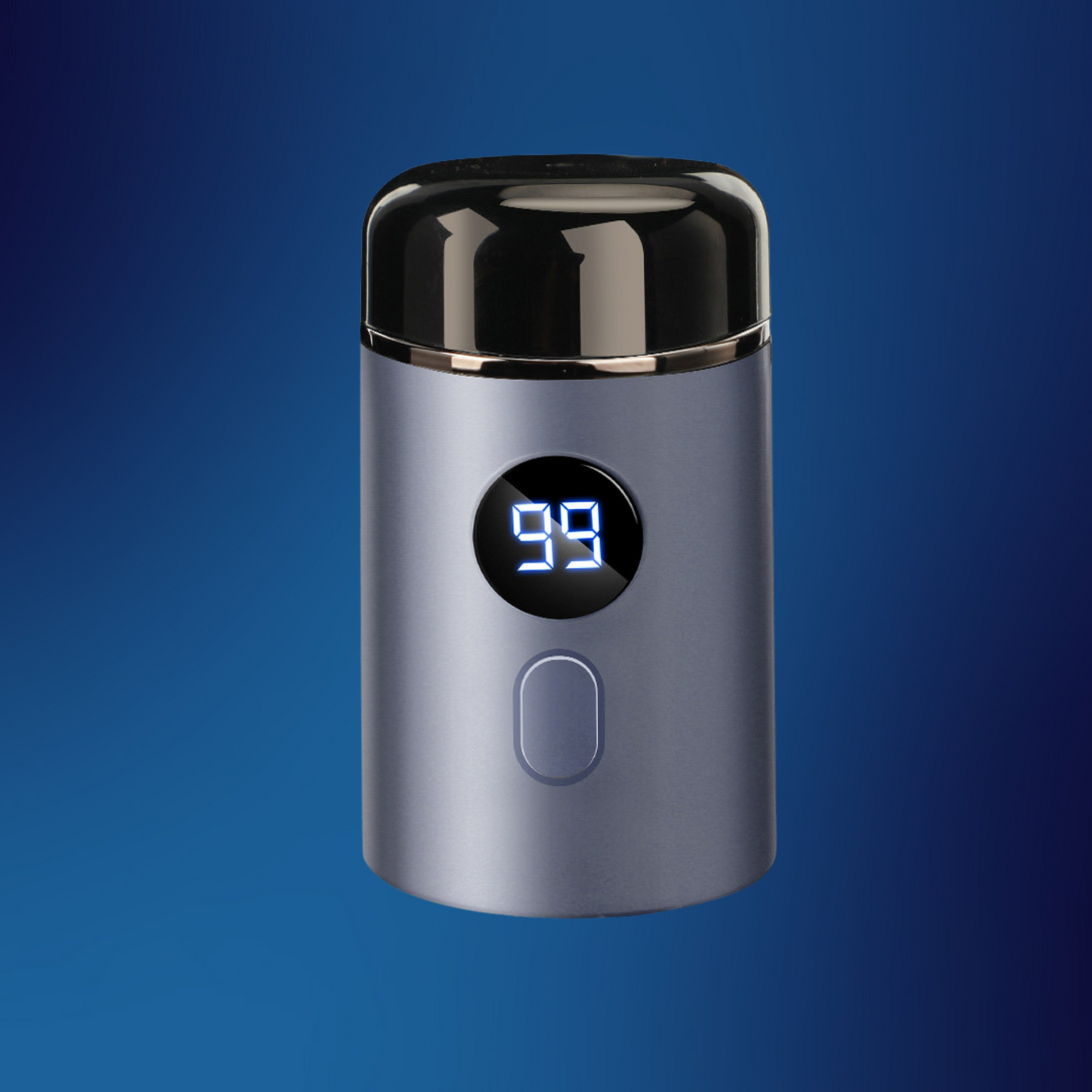 BestShaver | Mini Waterbestendig Digitale Scheerapparaat | Man/Vrouw/Unisex | Zwart/Blauw