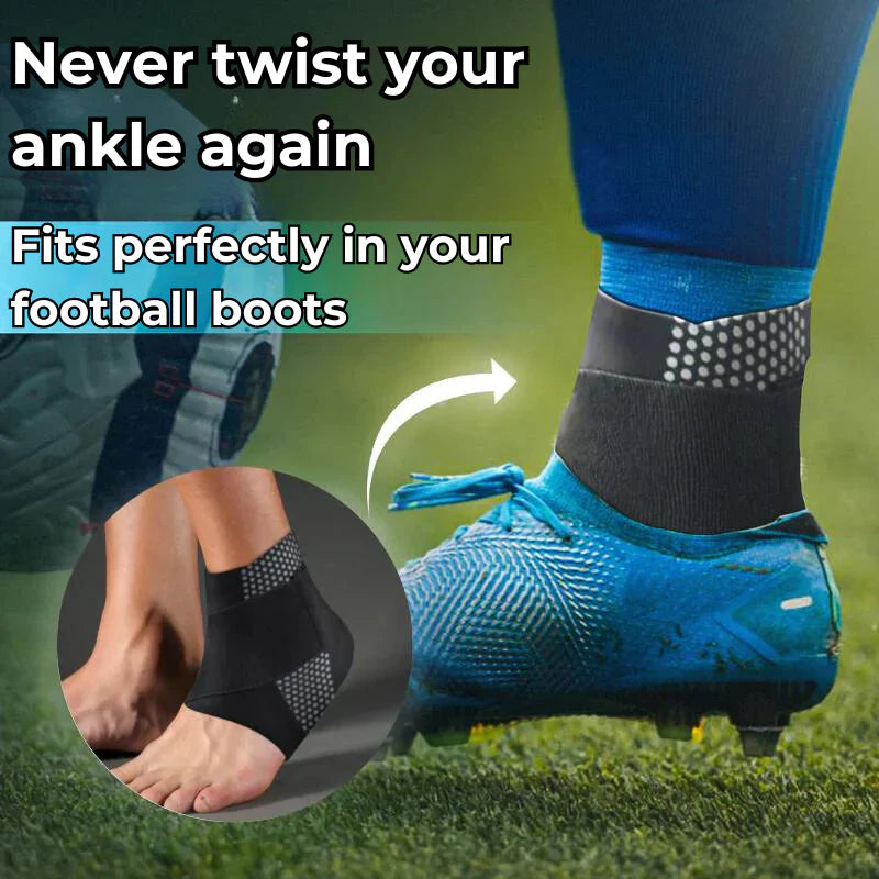 FlexiGuard Enkelsteun – Lichtgewicht, Ademend & Geschikt voor Sportschoenen
