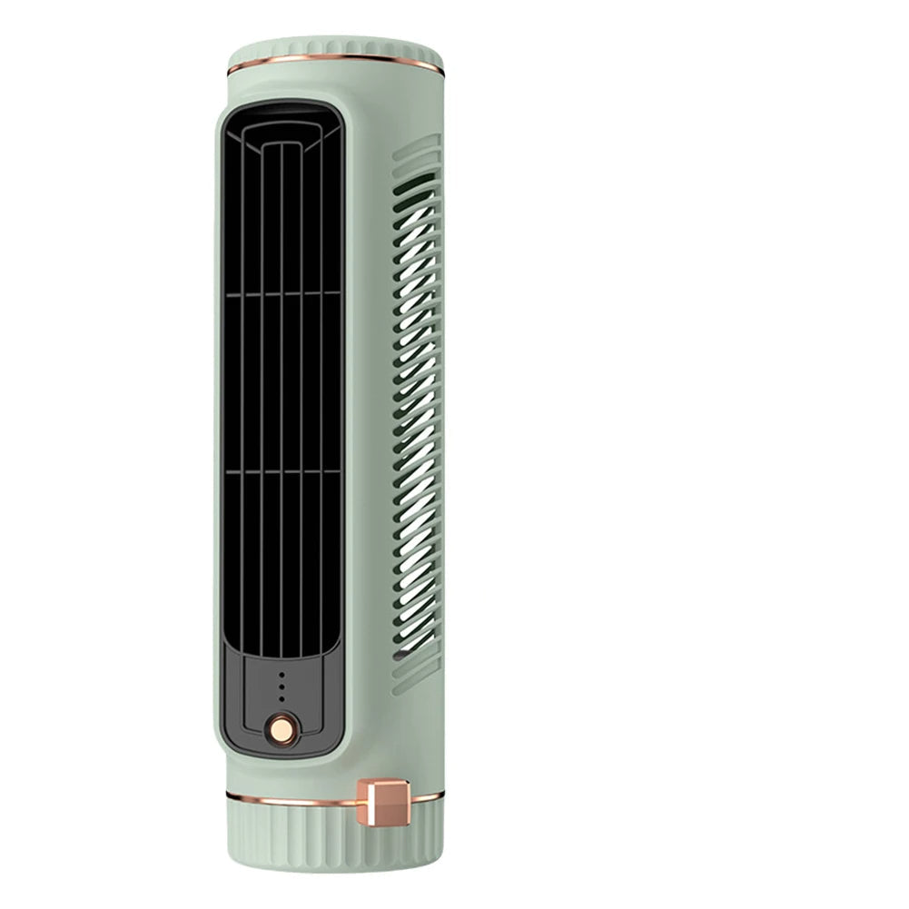 CoolBreeze Mini – Draagbare bladloze torenventilator met USB-oplaadfunctie