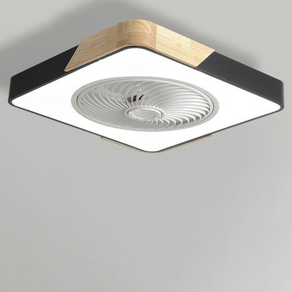 Plafondlamp Ventilux – Stille Ventilatorlamp met Dimbare LED en Afstandsbediening