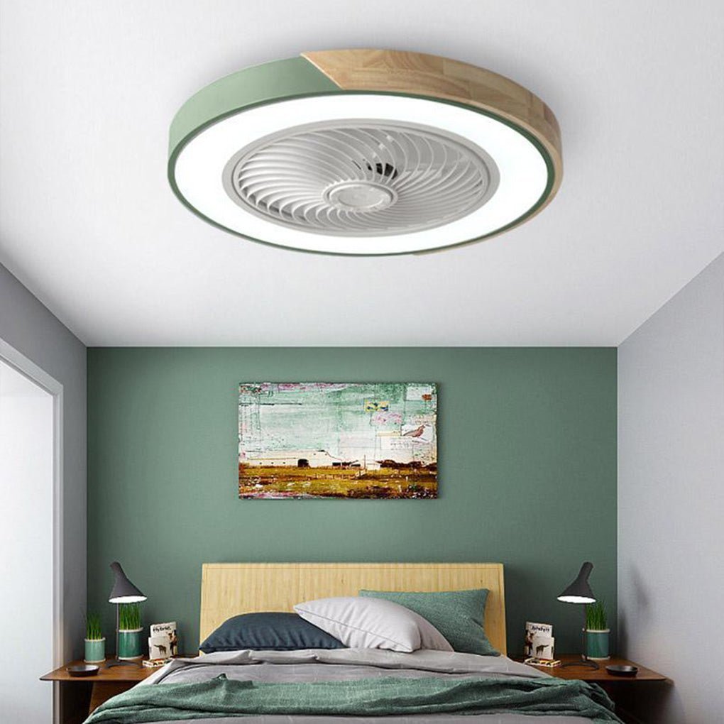 Plafondlamp Ventilux – Stille Ventilatorlamp met Dimbare LED en Afstandsbediening