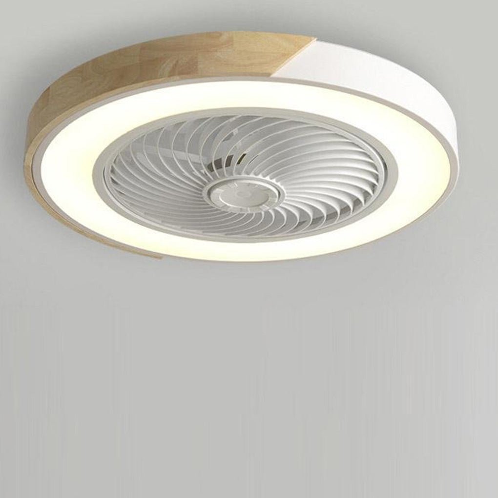Plafondlamp Ventilux – Stille Ventilatorlamp met Dimbare LED en Afstandsbediening