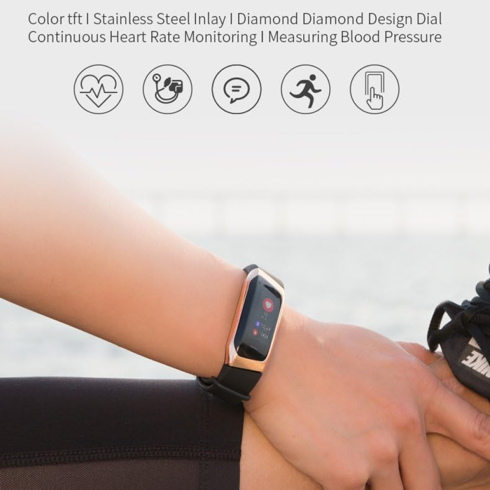Bloeddruk Smartwatch en Hartslagmonitor