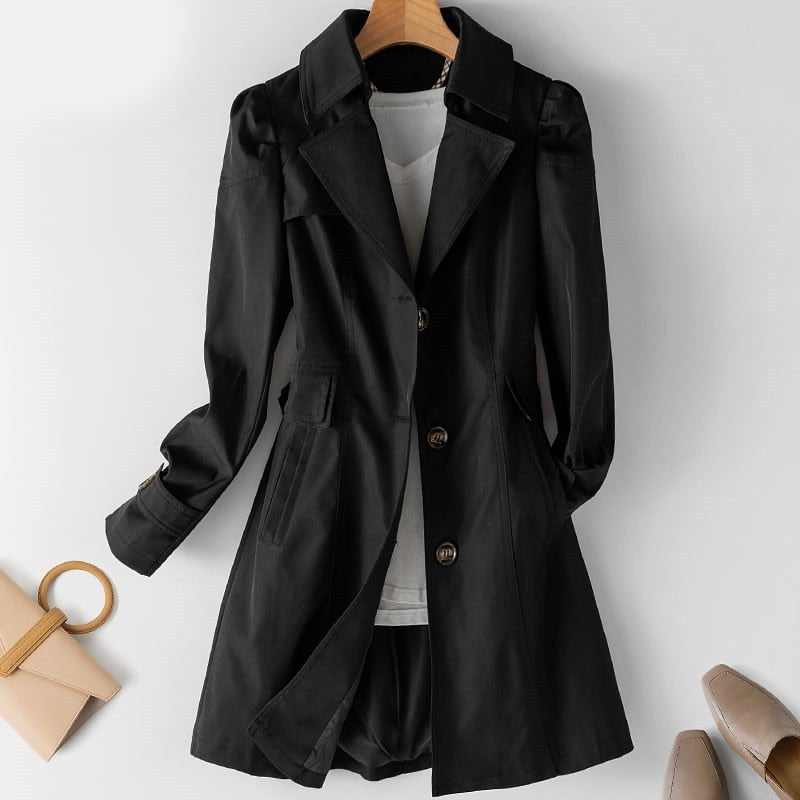 Elegante Damesjas Aurine – Stijlvolle Trenchcoat voor Elk Seizoen