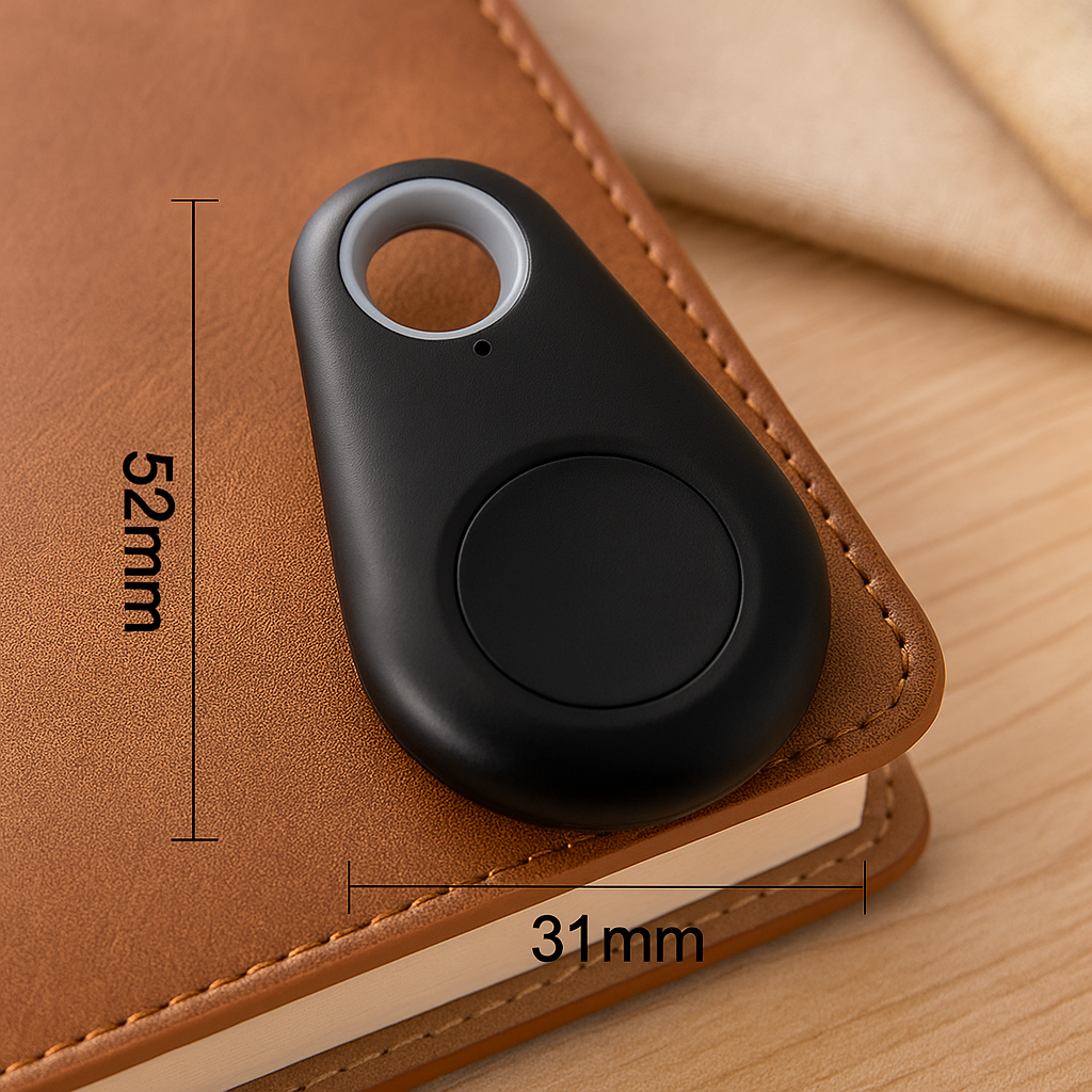 SafeFind Mini GPS Tracker – Realtime Volgen & SOS-functie voor Kinderen, Huisdieren & Waardevolle Spullen