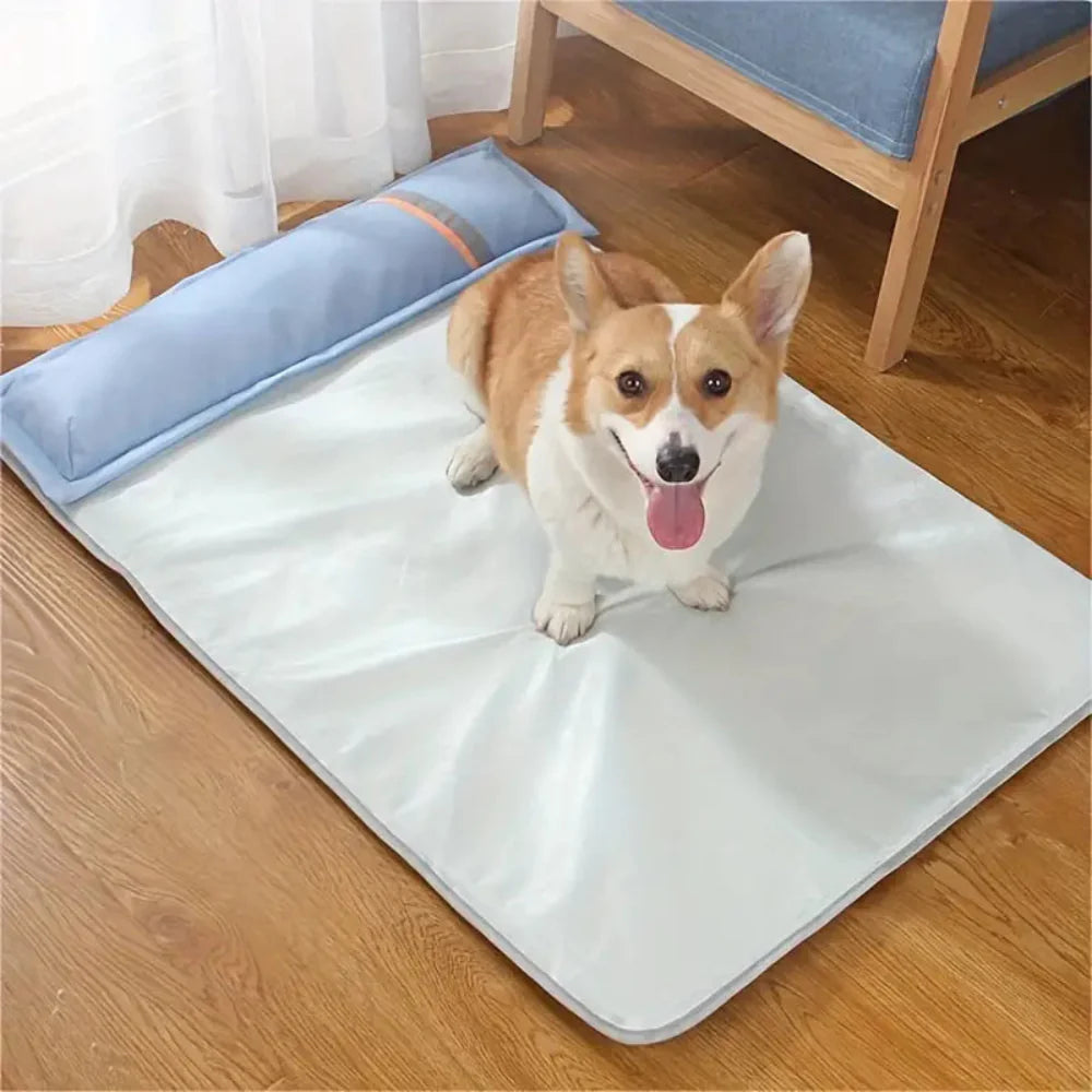 CooliPet – Koelend Orthopedisch Hondenbed met Ice-Touch en Gewrichtsondersteuning