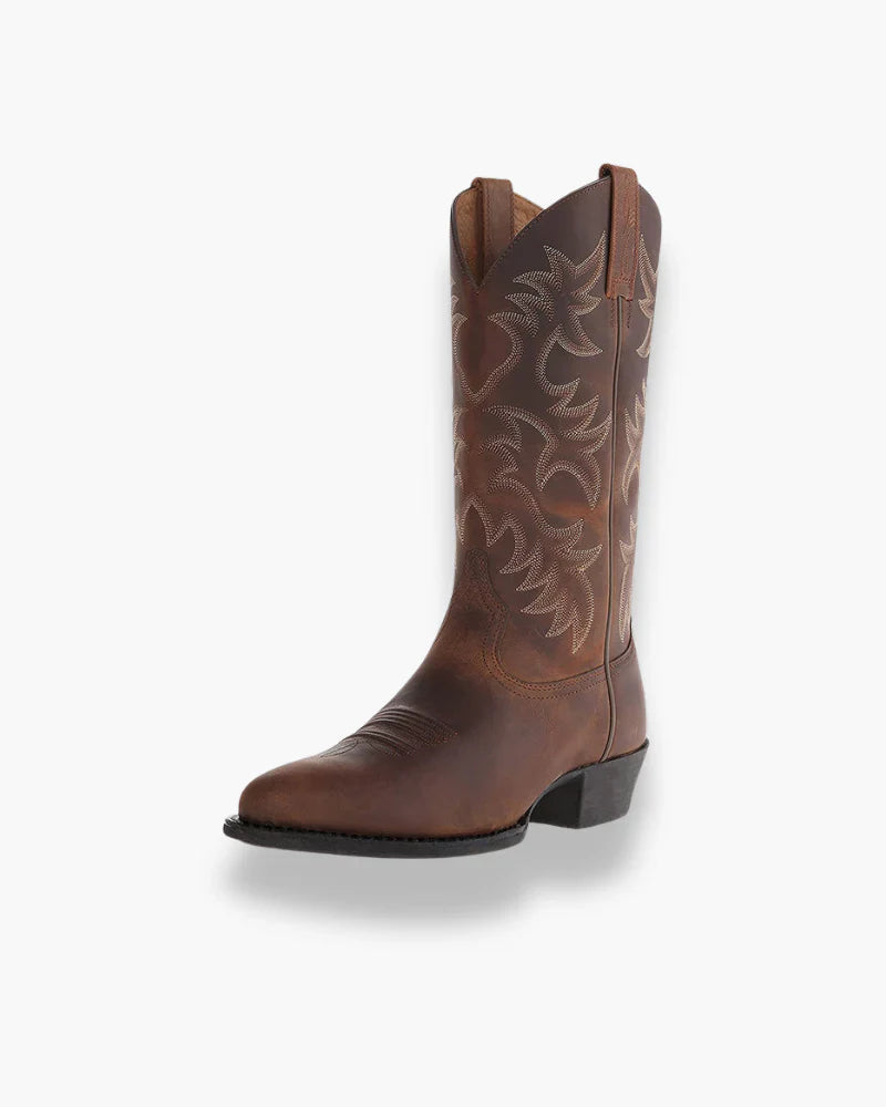 WestLine Dames Cowboylaarzen – Klassiek Western Ontwerp met Comfortabele Pasvorm