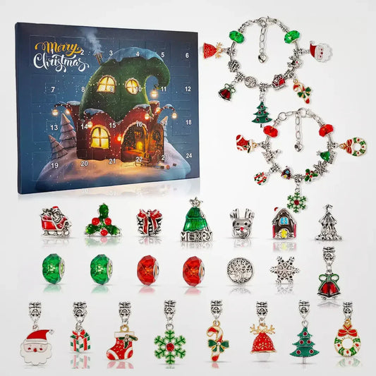 CharmXmas Adventskalender – DIY Armbanden Set met 24 Verrassingen