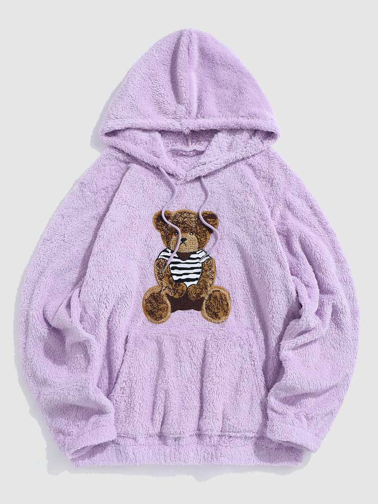 Dames comfortabele winter hoodie van spandex