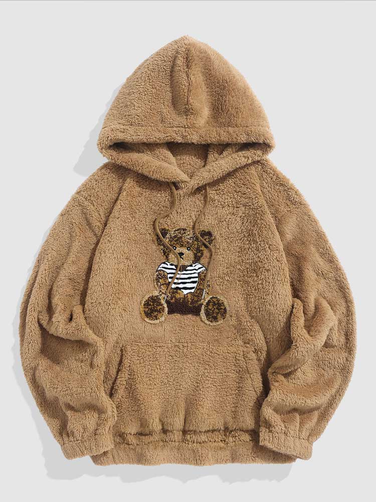 Dames comfortabele winter hoodie van spandex
